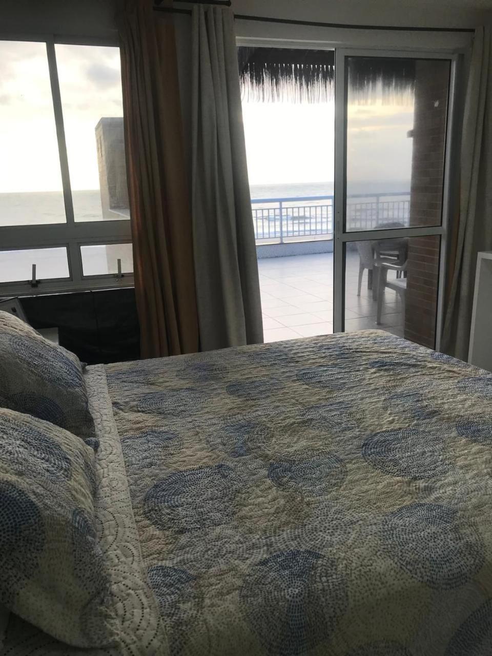 Apartamento Vista Total Do Mar Uma Cobertura A 400M Do Beach Park No Porto Das Dunas Aquiraz Condominio Terramaris Piscina Ampla Parque Infantil Sauna Estacionamento Privado מראה חיצוני תמונה
